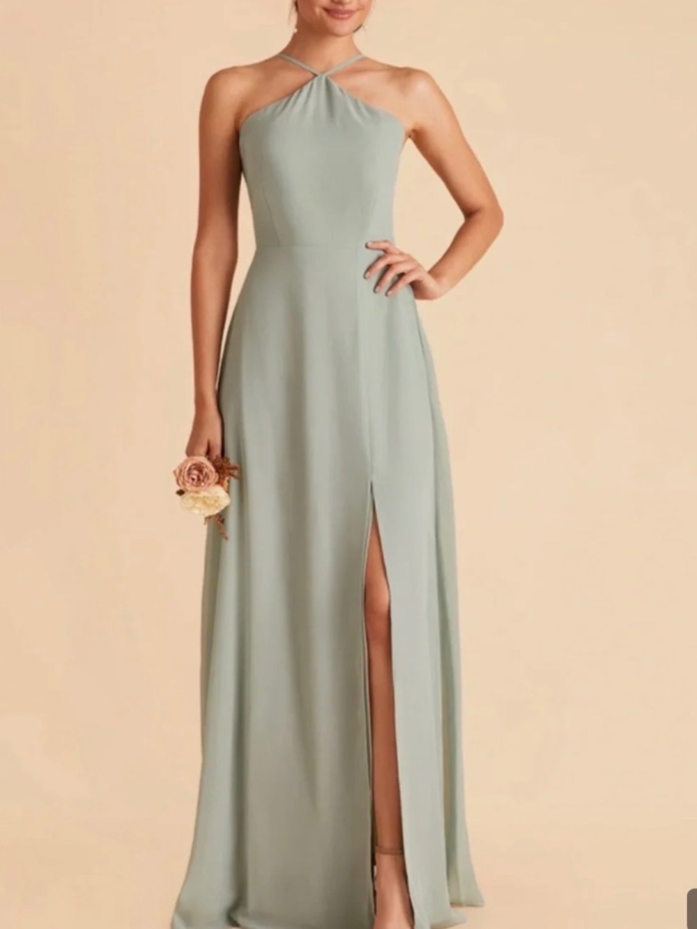 Sage Green Wedding Dress